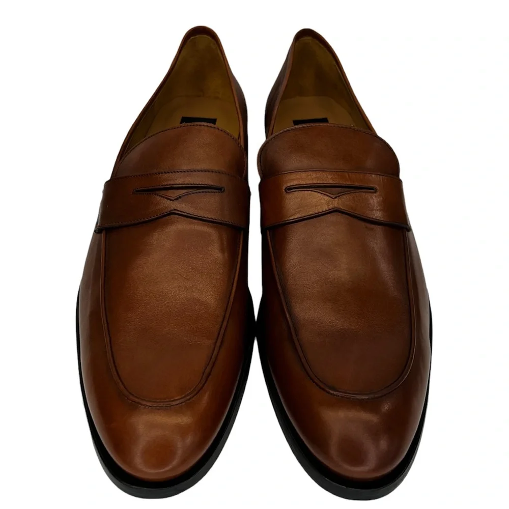 To Boot New York Adam Derrick 427 Dearborn Butter Leather Slip On Loafer Shoes - Picture 5 of 15